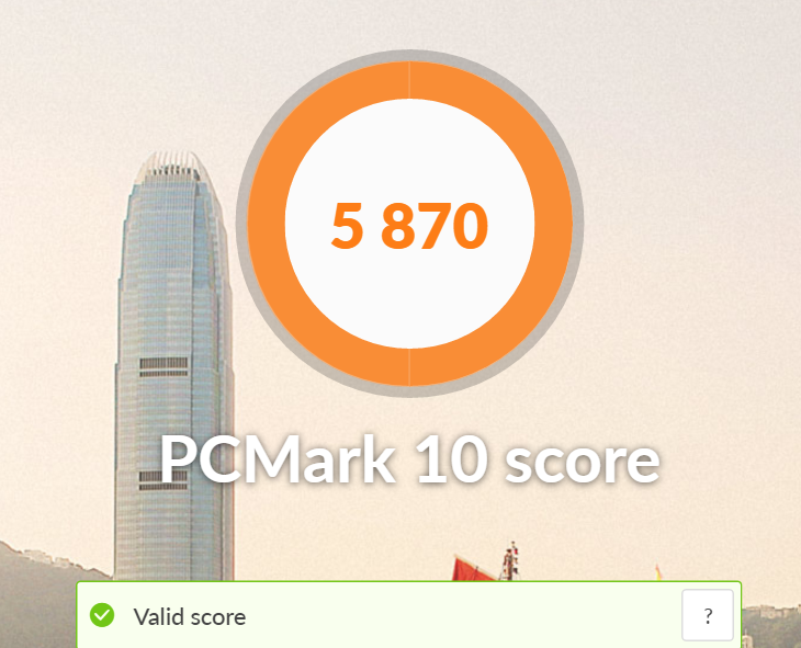 PCMark10_TotalScore_KIOXIA_BG5_512GB