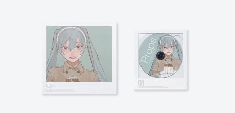 『Instant Disk Audio CP1』 初音ミクモデル