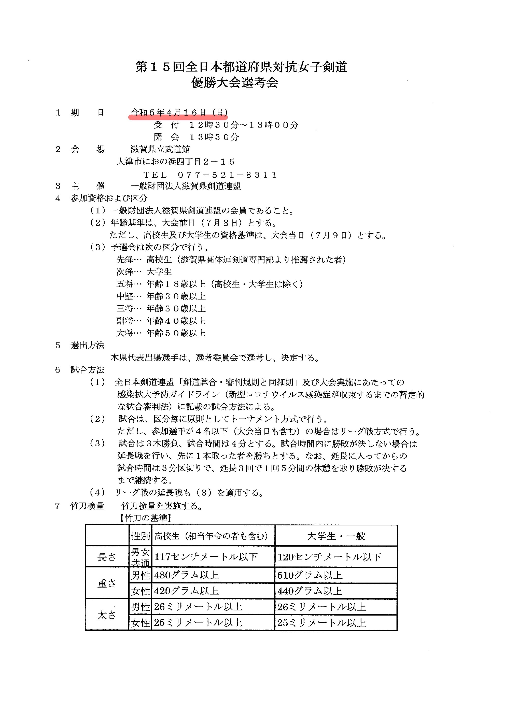 令和5年4月16日 第１５回都道府県女子選考会-1