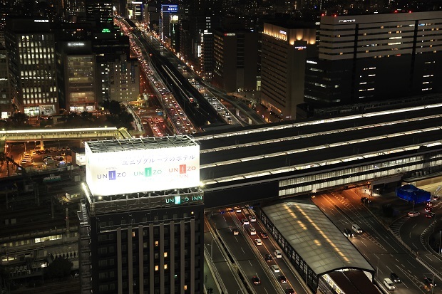 アパホテル　新大阪　夜景