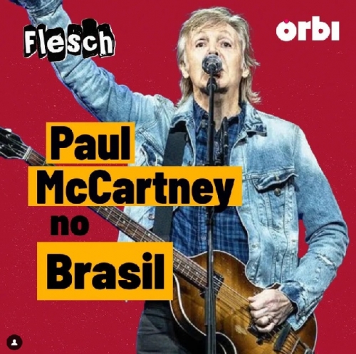 ポール・マッカートニーのブラジル公演が2023年11月にある！？インスタ